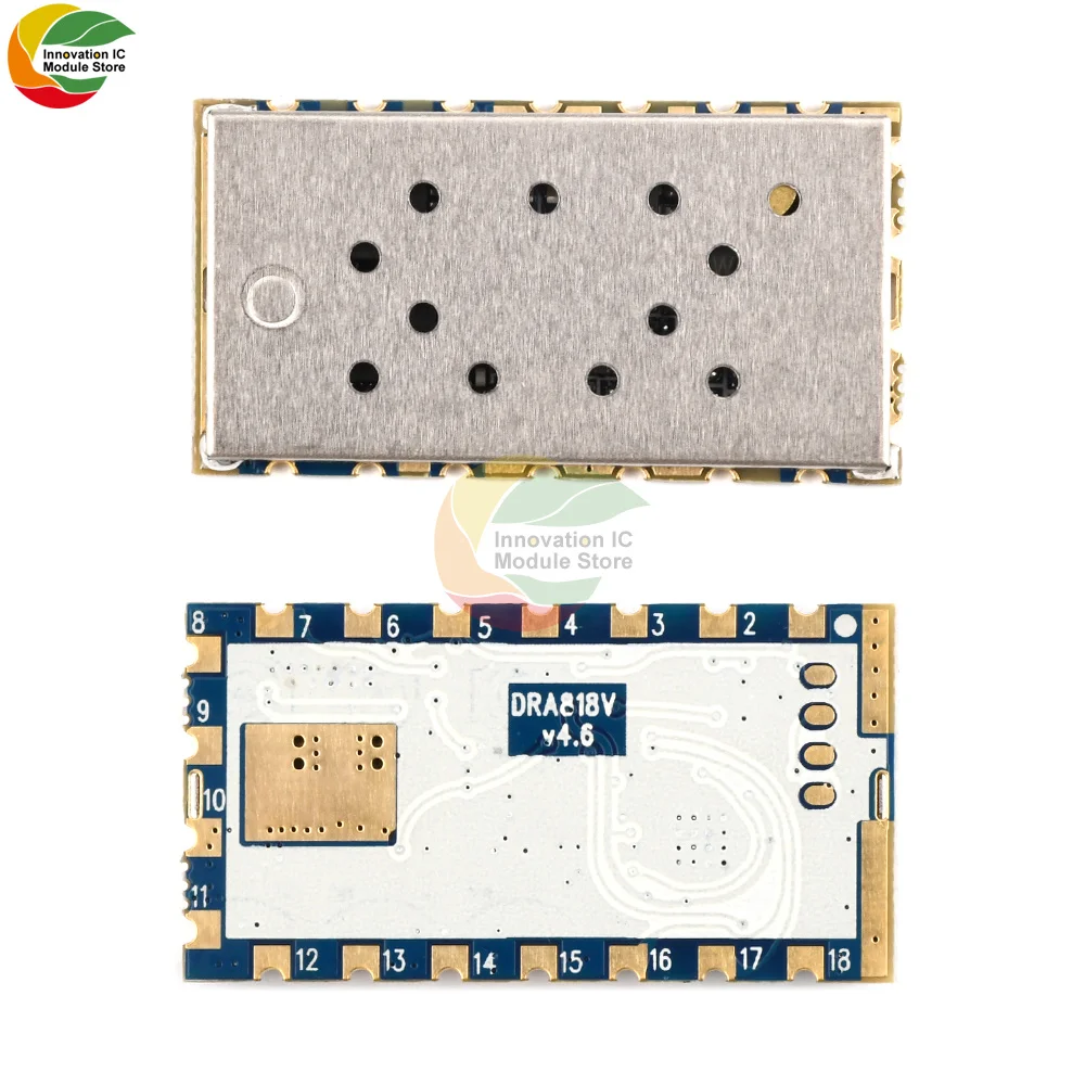 Ziqqucu DRA818V Amateur Radio Module 144MHz 145MHz 146MHz 154MHz 174MHz Frequency VHF HAM Amateur Radio Board DIY Kit