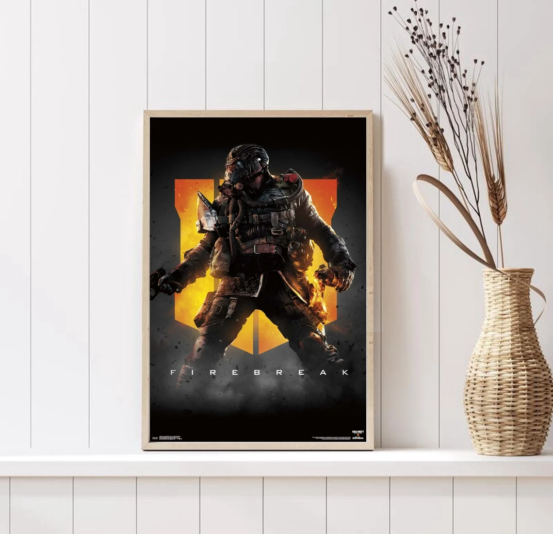 Call of Duty - Black Ops III Video Game Canvas Poster Home Wall Painting Decoration (No Frame)