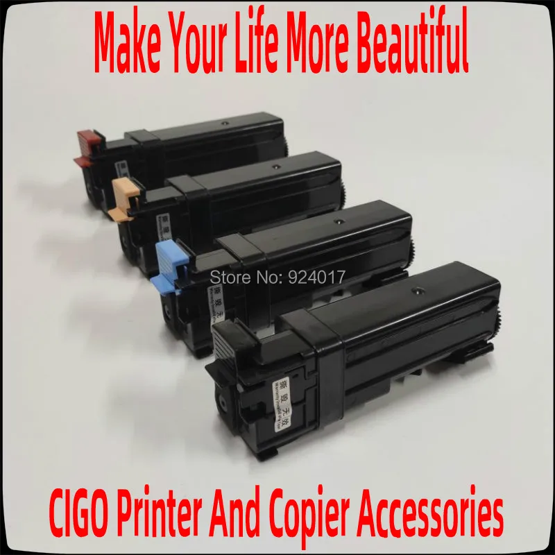 Black Color Toner Cartridge For Dell 2155 2155cn 2150 2150cn Printer,331-0716 331-0717 331-0718 331-0719 Cartridge Kit,4 Colors