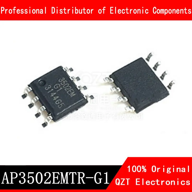 10 Stks/partij AP3502M AP3502 AP3502EM 3502EM 3502M AP3502EMTR-G1 AP3502MTR-G1 Sop-8 Step-Down Converter Chip In Voorraad