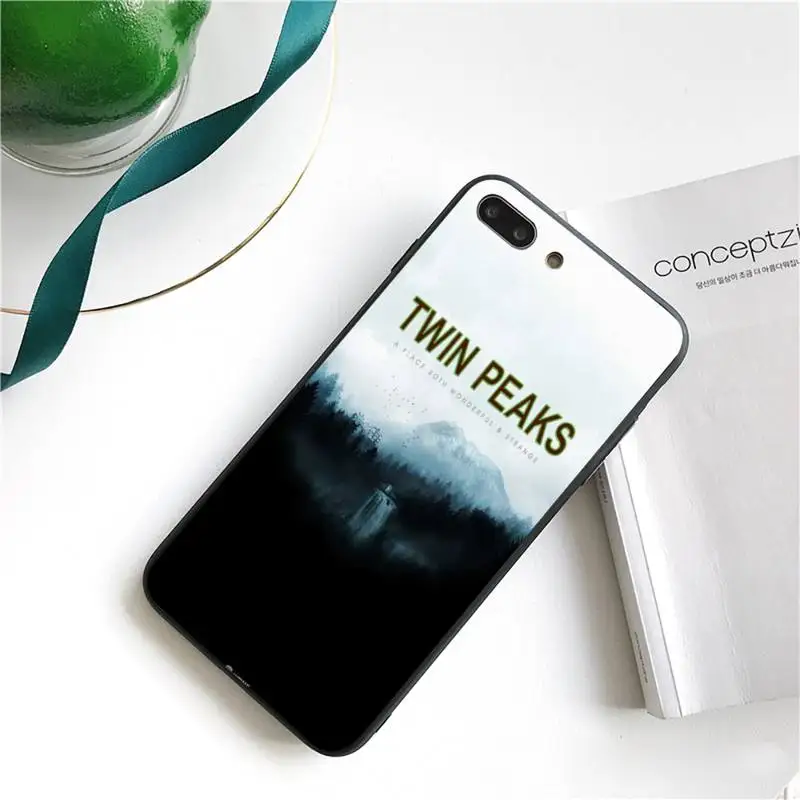 Welcome To Twin Peaks Phone Case for iphone 13 11 8 7 6 6S Plus 7 plus 8 plus X XS MAX 5 5S XR 12 11 Pro max se 2020 Funda Cover