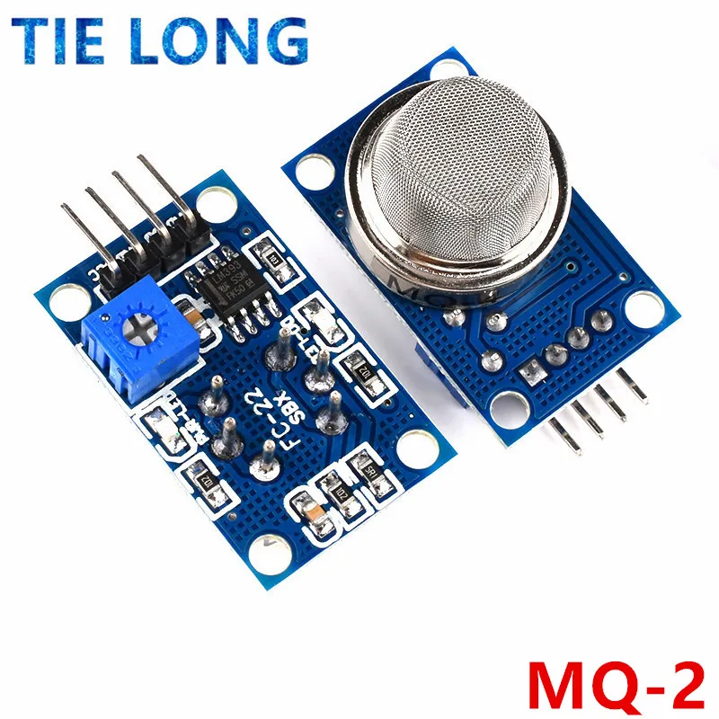 MQ-2 MQ-3 MQ-4 MQ-5 MQ-6 MQ-7 MQ-8 MQ-9 MQ-135 di Rilevamento di Fumo metano liquefatto Modulo Sensore di Gas per Arduino Starter Kit FAI DA TE