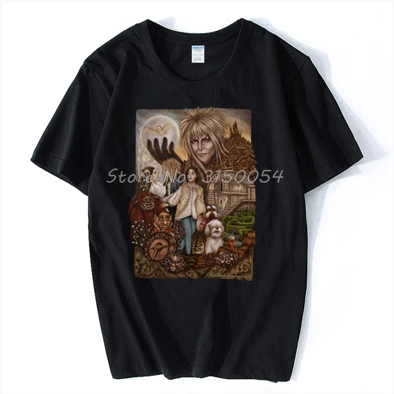 Labyrinth T Shirt Labyrinth Sarah Ludo Goblins Inside Of The Labyrinth Fantasy Adventure Ambrosius Sir Didymus Hoogle T-shirt