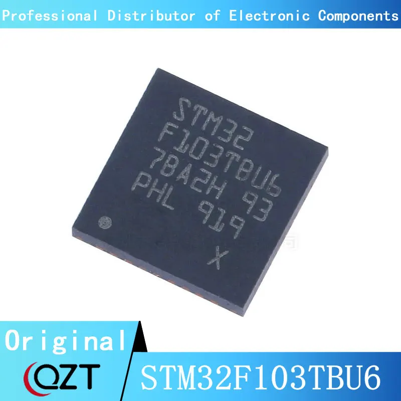 

10pcs/lot STM32F103 STM32F103TB STM32F103TBU6 QFN36 Microcontroller chip New spot