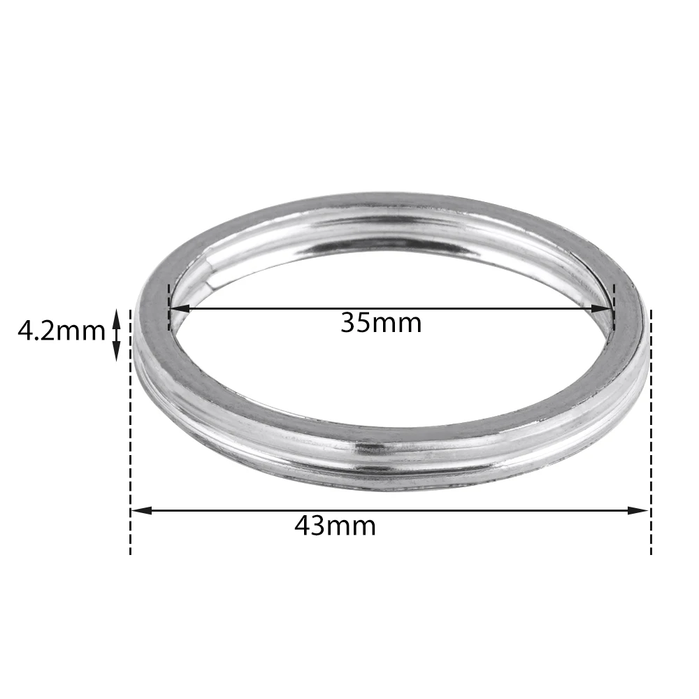 Motorcycle Exhaust Gasket For Honda CB500F CB500X CBR500R 2013 2014 2015 FSC600 Silverwing Scooter 2002-2013 NT700VA 2011