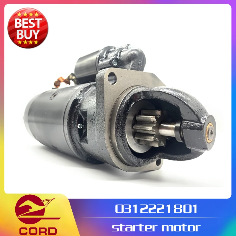 Linde forklift part 0312221801 motor alternator perkins engine starter used on 351 352 353 diese truck H20 H25 H30 H35 H50 H60