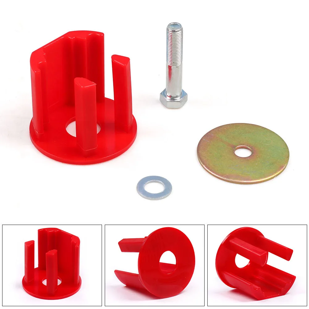 Engine Torque Arm Insert Dog Bone Mount Kit Red For VW Golf GTI Rabbit Passat Tiguan EOS Audi A3 Q3 2.0TSI TT102235