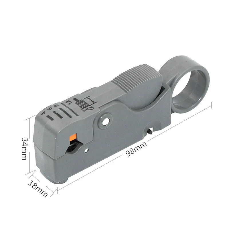 Xintylink Ethernet-Kabel-Abisolierer RJ45 CAT5 CAT6 Netzwerk-Handwerkzeug Zange Messer UTP FTP Koax-Kabelschneider Kabelabisolierer – Detail 12