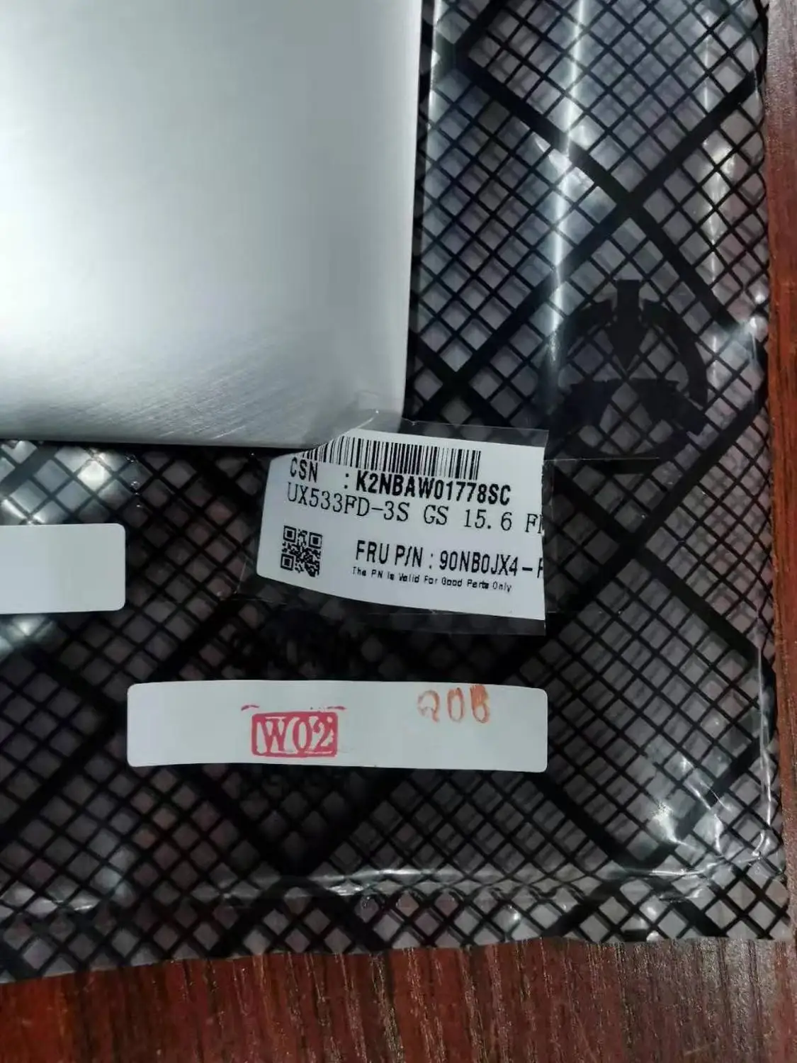 Imagem -03 - Matriz Lcd para Montagem do Monitor do Portátil Substituição para Asus Zenbook 15 Ux533 Ux533fd Ux533f Ux533fn Genuíno