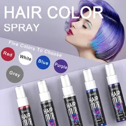 Sevich-pulverizador de Color de cabello instantáneo, producto de peinado temporal de cabello seco, maquillaje de belleza de moda, 5 colores, 30ml