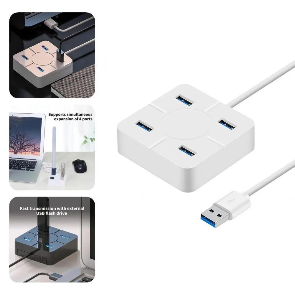 แท่นวางเข้ากันได้กับสาย Hub 4 In 1 USB2.0 Docking Stand