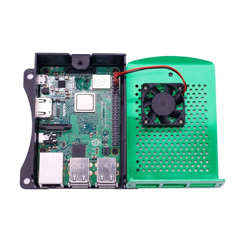 Voor Raspberry Pi 3 Case Aluminium Heatsink Metalen Behuizing Case Rpi 3 Raspberry Pi 3 Model B Koelventilator Warmte sink