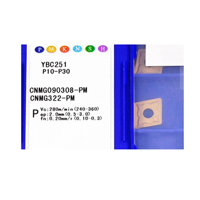 Original Turning Inserts CNC CNMG 120404 CNMG120408 CNMG120412 CNMG120416 CNMG160608 CNMG160612 CNMG190608 PM YBC251 YBC252 Tool