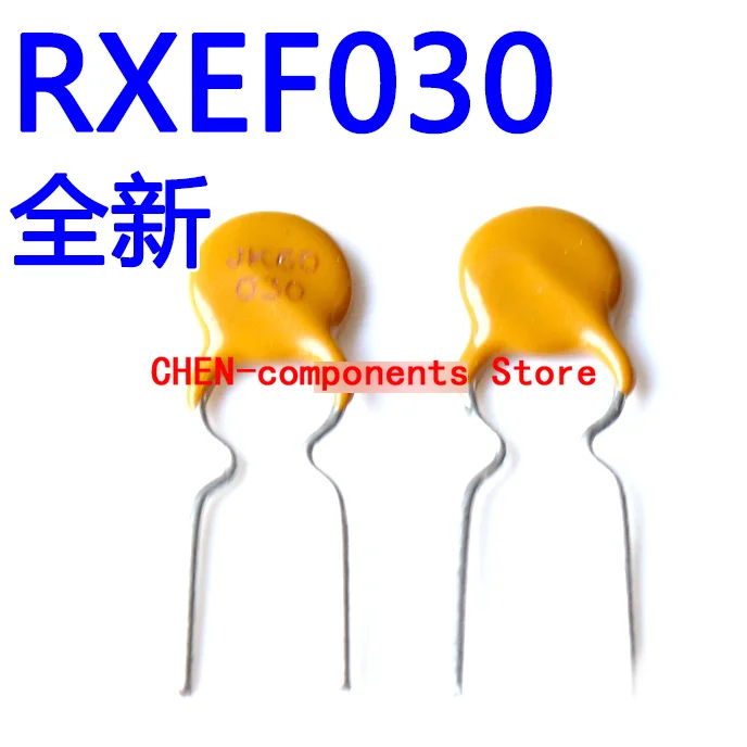 10Pcs RXEF030 Zelfherstel Zekering 0.3A 72V Rechte Insert