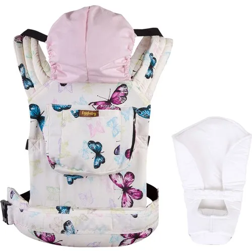 Ergonomic Kangaroo Baby Carrier Newborn Bracket Included Butterfly Pattern