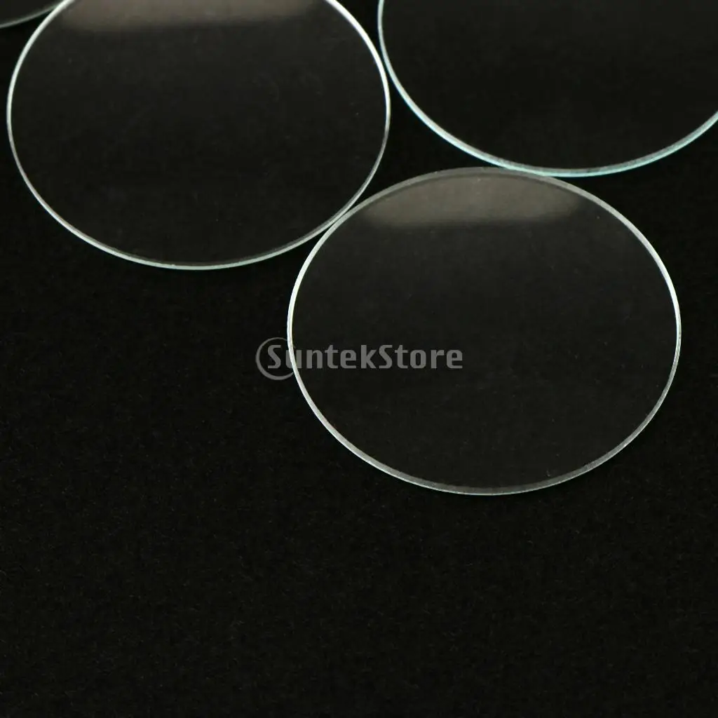 2021 NEW 20Pcs Clear Domed Watch Mineral Glass Crystals Various Sizes 25.5mm-32.5mm