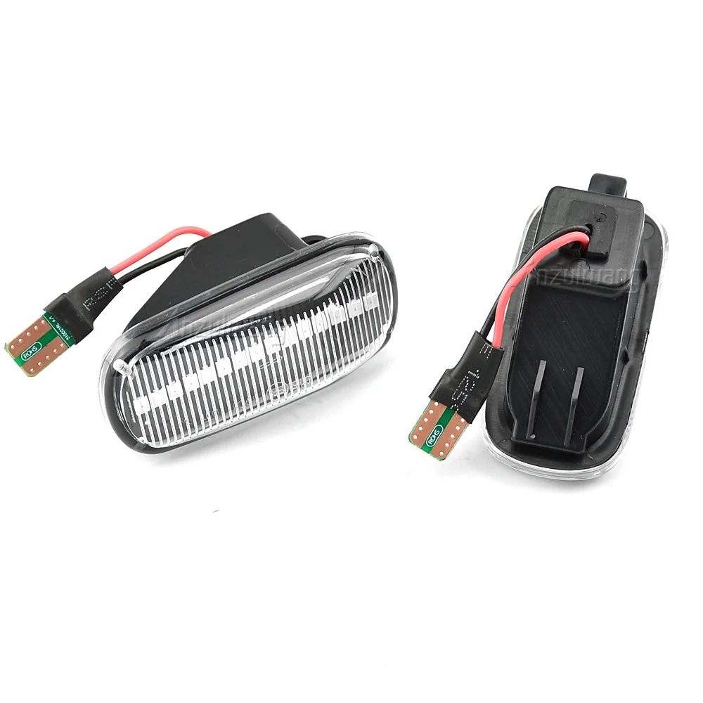 2pcs Car LED Dynamic Side Marker Indicator Light For Honda Civic City Jazz Stream CR V Odyssey Signal Lamps Assembly