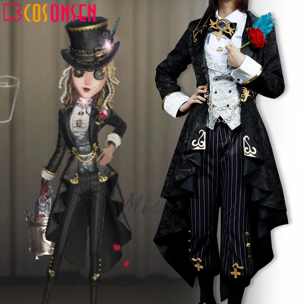 

Identity V Demi Bourbon Cosplay Costume Barmaid True Proof Skin Gorgeous Halloween Outfits COSPLAYONSEN Custom Made