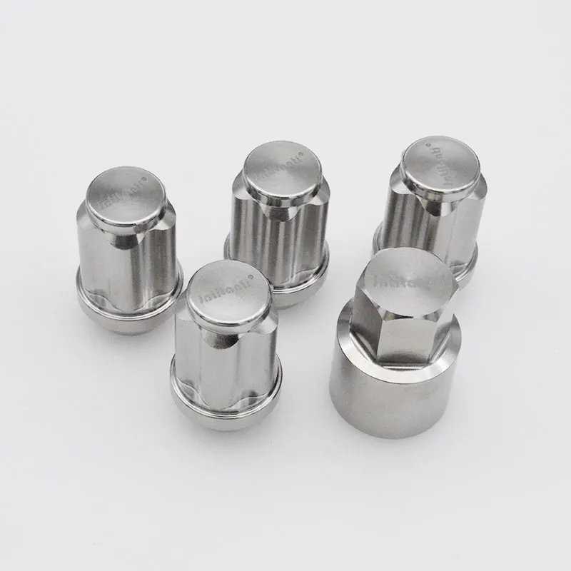 Jntitanti Gr5 titanium wheel anti-theft nut with close end M12x1.25x35mm  for Nissan,Geely,Subaru,Suzuki etc.