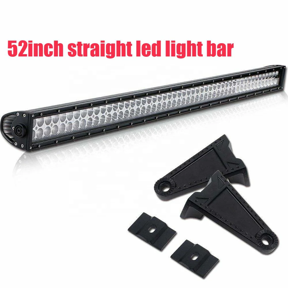 12v 80w 100w 126w 200w 300W LED Light Bar Straight Curved LED Work Light Bar with Stand