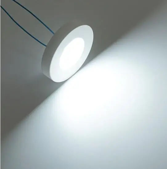 Ultra-thin LED Downlight 3W 6W 12W Surface Wall Mounted Light AC 220V Indoor Lamp Closet Wardrobe Cabinet Mini Spot light