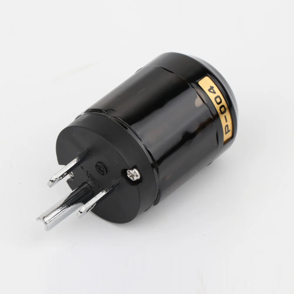 2 stück HIFI P-320/C-320 Kupfer UNS Version Schuko AC Power Stecker Ver IEC Stecker DIY – Detail 23