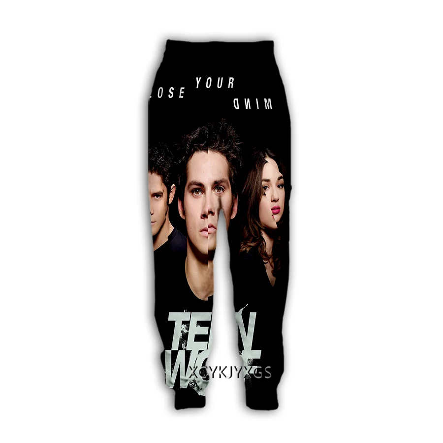 Teen Wolf 3D Print Casual Pants Sports Sweatpants Straight Pants Sweatpants Jogging Pants Trousers Y51