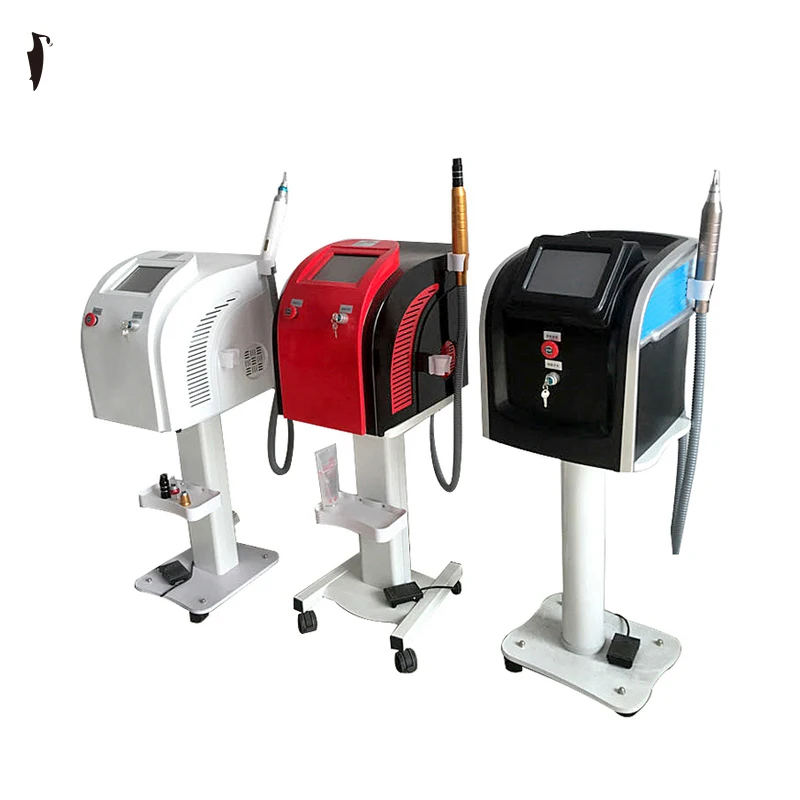 Tattoo Pigment Removal Machine Q-Switched Nd Yag Freckle Removal Pico Laser Skin Rejuvenation Equipment Salon Professional 2000w