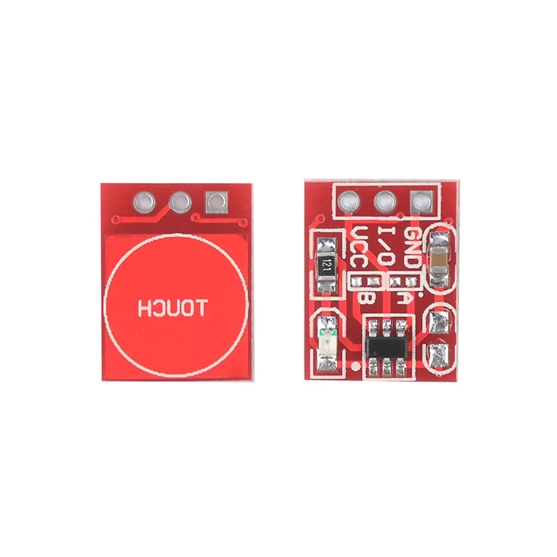 Module de commutation à clé tactile TTP223, 100 pièces, boutons capacitifs autobloquants/non verrouillables, commutateurs à canal unique, Reconstruction