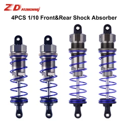 Shock Absorber 92mm Front & 105mm Rear Oil Damper Absorber Damper Suspension for 1/10 RC Car Buggy Truck Crawler Axial Redcat