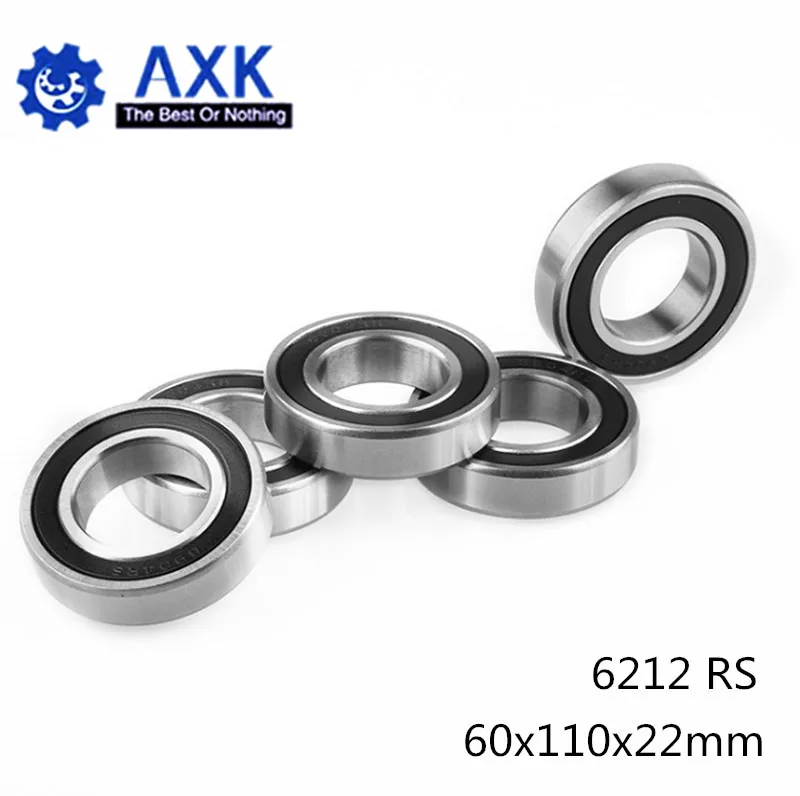 6212RS Bearing ABEC-3 (1 PCS) 60x110x22 mm Deep Groove 6212-2RS Ball Bearings 6212RZ 180212 RZ RS 6212 2RS EMQ Quality