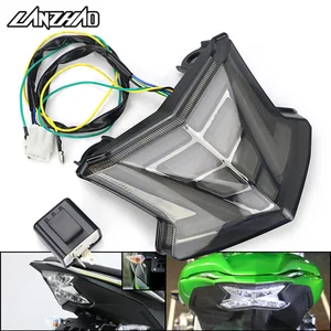 (JPA) - bir motosiklet entegre LED arka lambası, Dönüş sinyal lambası, Gösterge, Kawasaki Ninja 650, Z650, Z900, 2017, 2018, 2019, 2020, 2021 En çok satılan 12, z900 yok-no. 11