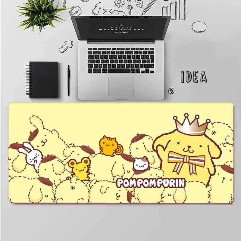 Bonito pompompurin Mouse Pad mesa tapete PC Laptop Computador IPAD Notebook Borracha Atacado Mat