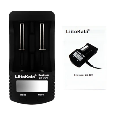 LiitoKala Lii-300 Digital 18650 battery Charger LCD Display Battery capacity test 18650 carregador bateria charger Free shipping