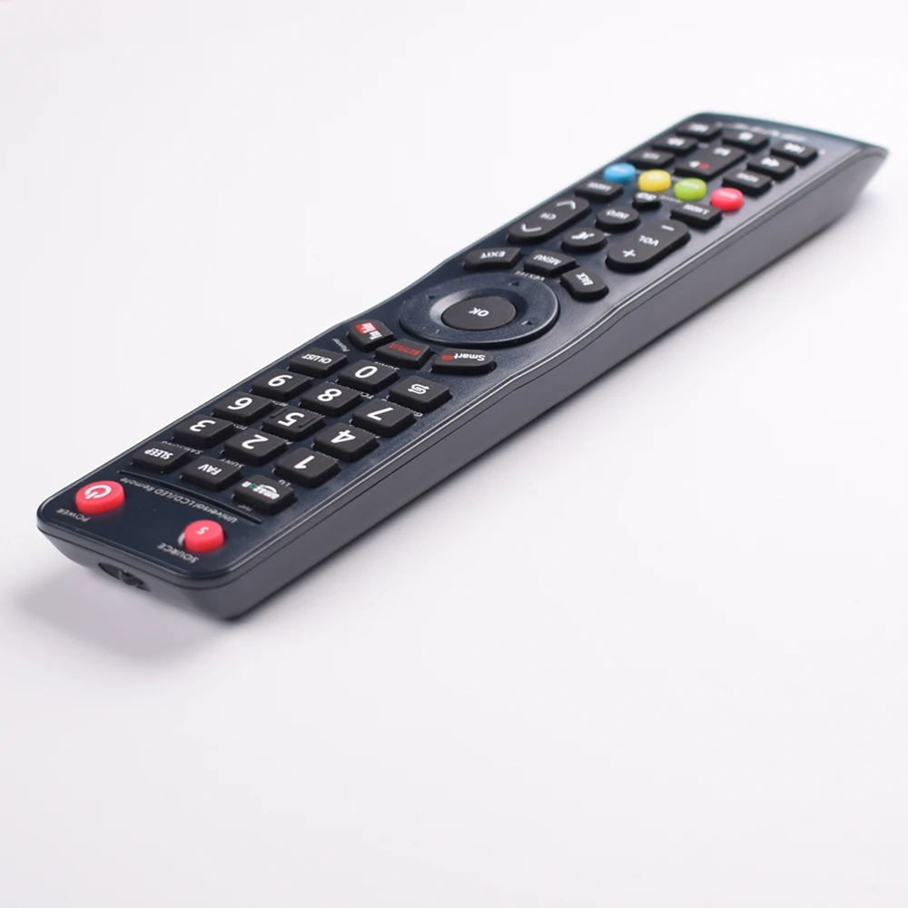 وحدة تحكم عن بعد للتلفاز العالمي لتلفاز شارب فيليبس هاير هيتاشي سانيو TCL KONKA باناسونيك هيسنس جرونديج فيستل TV