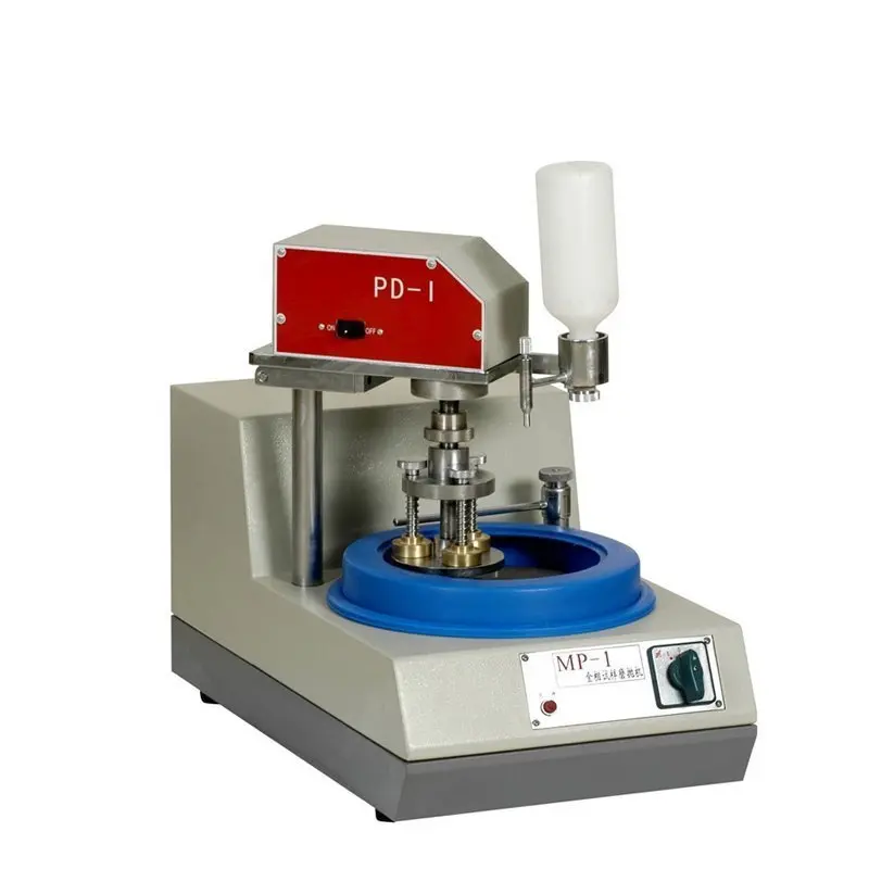 MP-1 Type Automatic Grinding Head Single Disc Grind Polish Machine Two-Speed Metallographic Sample Grinding Polishing Machine