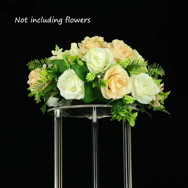 Helder Acryl Bruiloft Gids Bloem Stand Party Bloem Ballon Decor Display Rack