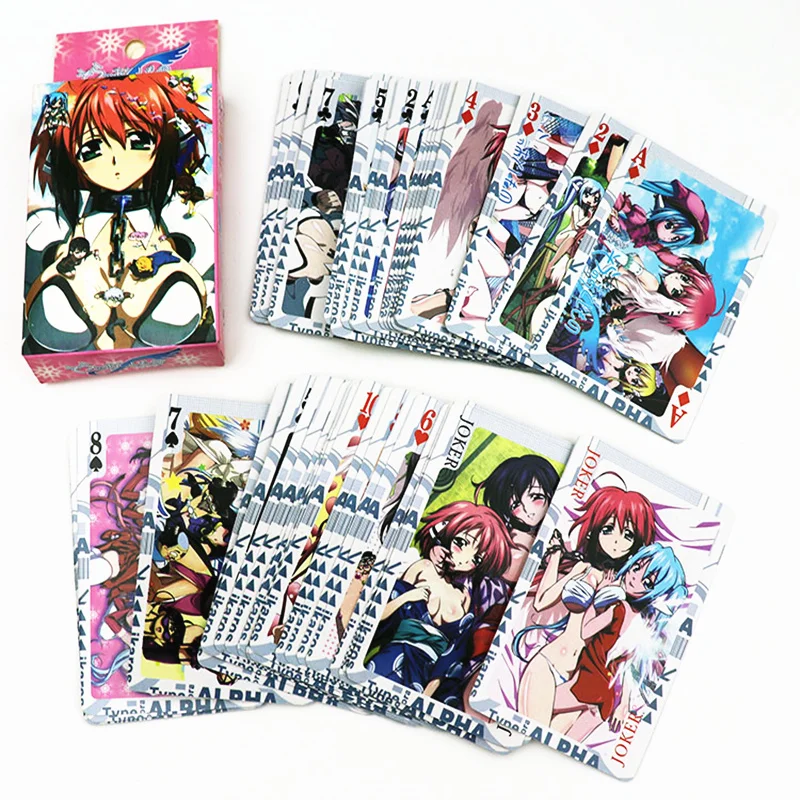 Anime Heaven's Lost Property Poker Sora no Otoshimono Ikaros Tomoki Nymph Toy Playing Deck Cards Board Game Gift Card Toys