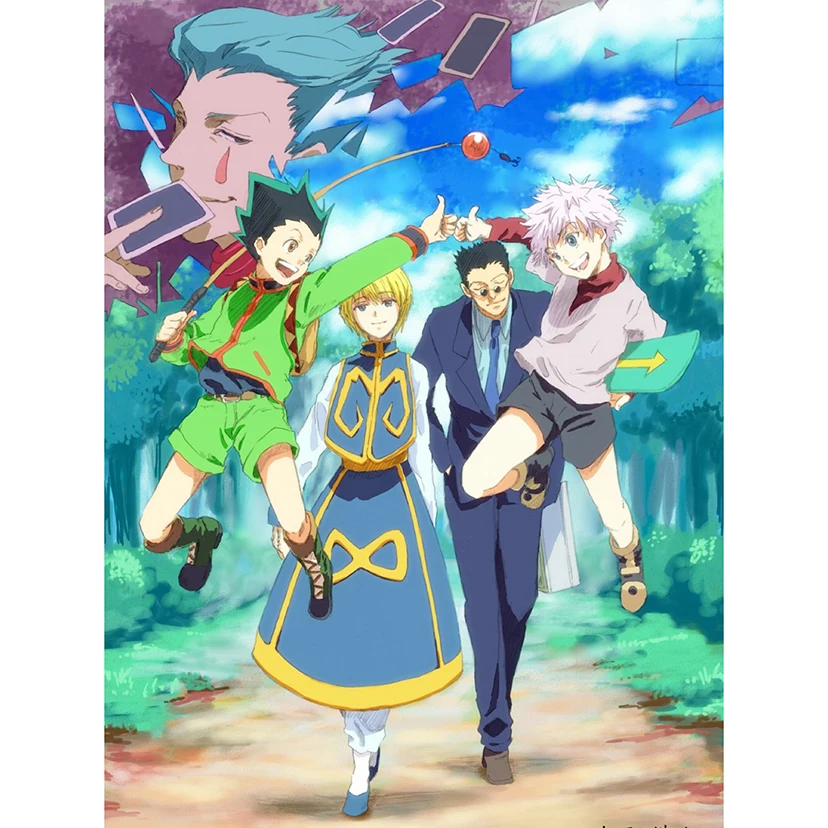 

Diamond Embroidery DIY Diamond Painting Cross Stitch Kit "Hunter x Hunter Anime Poster "Needlework Home Decoration WG2052