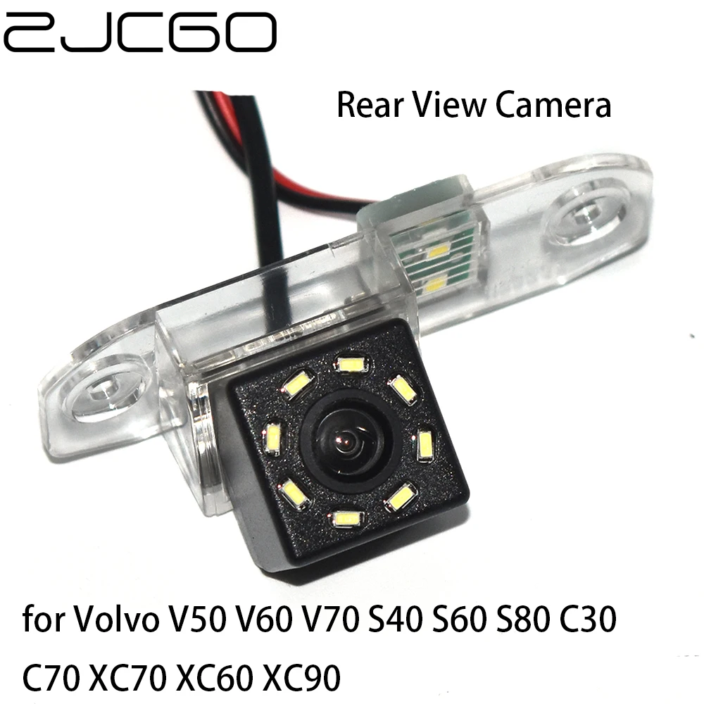 

ZJCGO CCD HD Car Rear View Reverse Back Up Parking Night Vision Camera for Volvo V50 V60 V70 S40 S60 S80 C30 C70 XC70 XC60 XC90