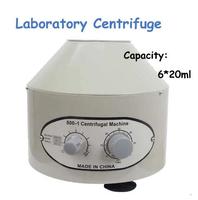 800-1 Electric Laboratory Centrifuge Medical Practice machine Supplies prp Isolate serum 4000rpm 1760g 6pcs 20ml centrifuge tube