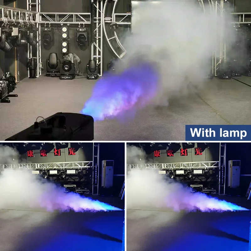 1500w Fog Smoke Machine Stage Fog Machine Disinfection Machine Disco Stage Party Wedding DJ Color Light Effect Light