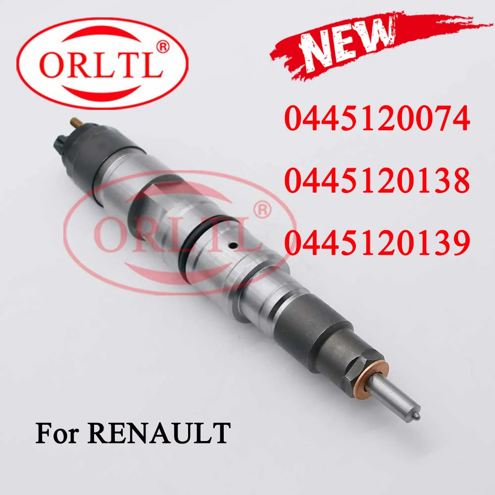 ORLTL 0 445 120 138 Crin 2 Injection Pump Injector 0986435536 Oem 1006084 Fuel Injector Diesel 0445120138 for Volvo 2100608i