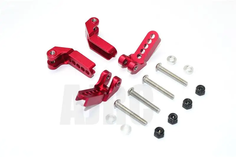 For Traxxas Trx4 Defender Aluminum Alloy Front And Rear Adjustable Hydraulic Bracket Suspension Bracket 1/10 Rc Climbing Car