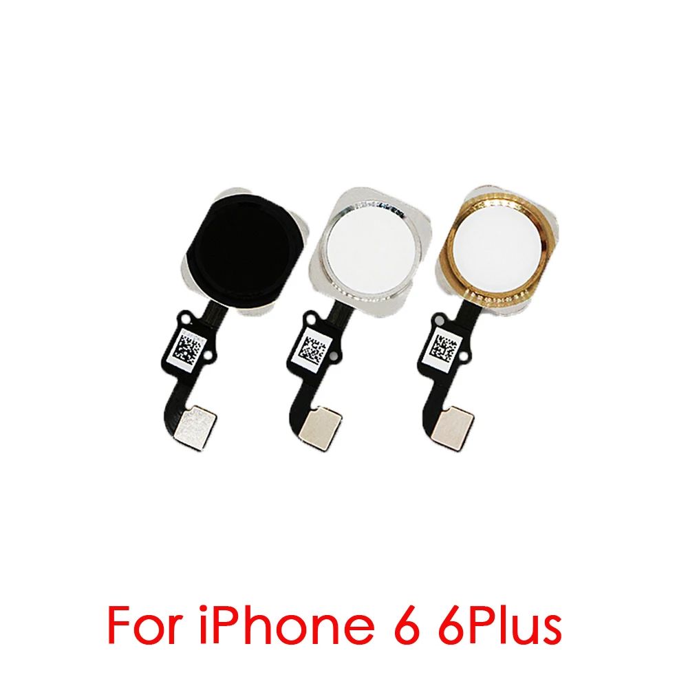 Home Button Key With Flex Cable For iPhone 5 5C 5S 6 6Plus 6sPlus 7 7Plus 8G 8 Plus Homebutton  Assembly