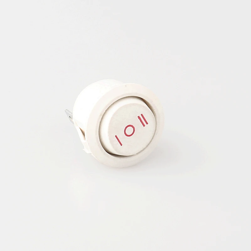 KCD2-103 Drukknop 3 Kleur Spst 3Pin Snap-In Ⅰ/0/Ⅱ Boot Rocker Switch