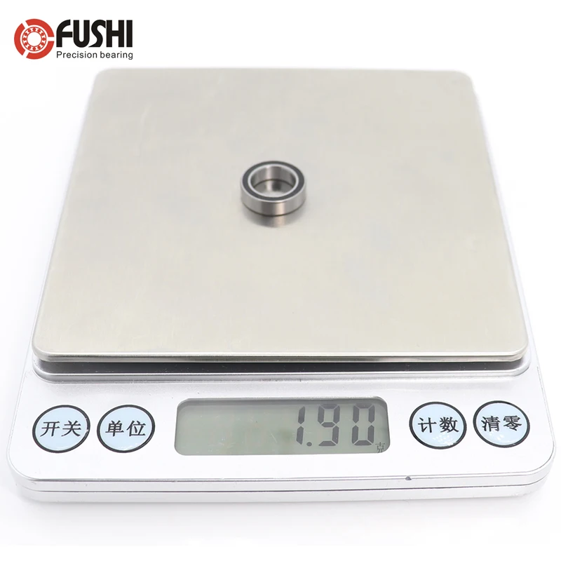 6700RS 10*15*4 (mm) 10Pieces Bearing ABEC-5 61700 6700 63700 Chrome Steel Ball Bearings With Black Rubber Seal