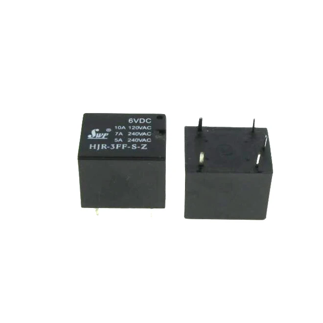 

NEW relay HJR-3FF-S-Z-6VDC HJR-3FF-S-Z-06VDC HJR3FFSZ HJR-3FF-S-Z 06VDC 6VDC DC6V 6V DIP5 free shipping