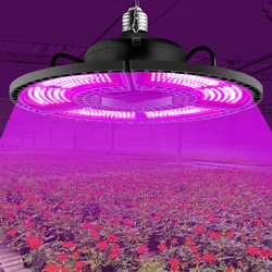 E27 LED 500W Grow Light Panel Foldable Red Blue Indoor Plant Light Full Spectrum Phyto Lamp Flowers E26 Greenhouses Growth Light