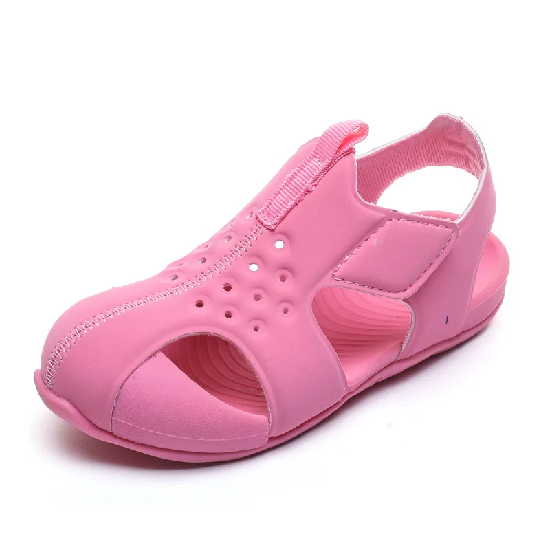 Summer Kid Functional Sandals Children Barefoot Sandals Fashion Boys Non-slip Soft Bottom Beach Shoes Baby Soft Anti-kick Sandal